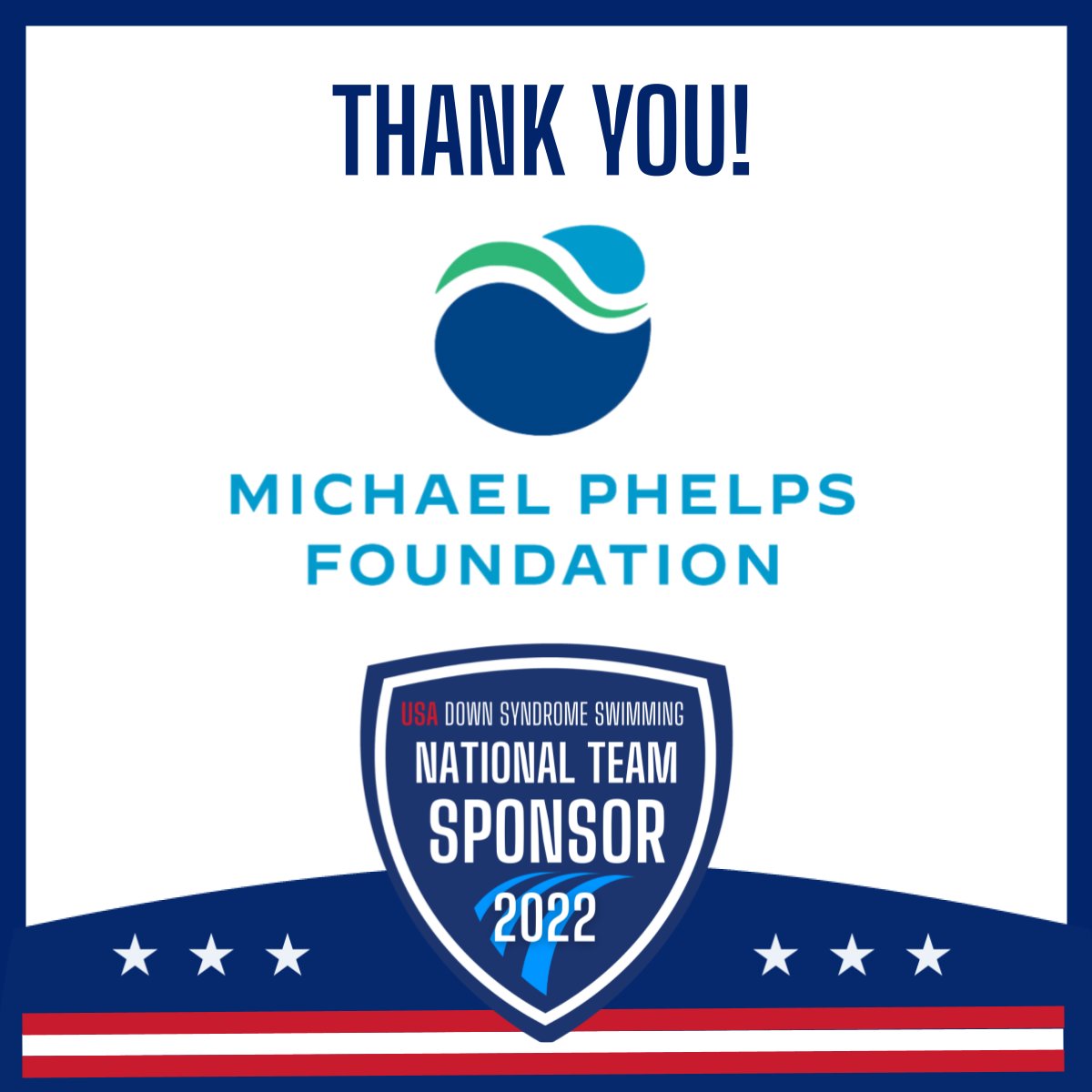 USADSSwim's tweet photo. The @MPFoundation supports the pursuit of dreams. Their sponsorship of the USADSS National Team sends a strong signal to our swimmers and the world, that swimmers with Down syndrome can compete at local, national and international competitions. #DreamBig #RoadToPortugal https://t.co/Jf1Qn7ghyo