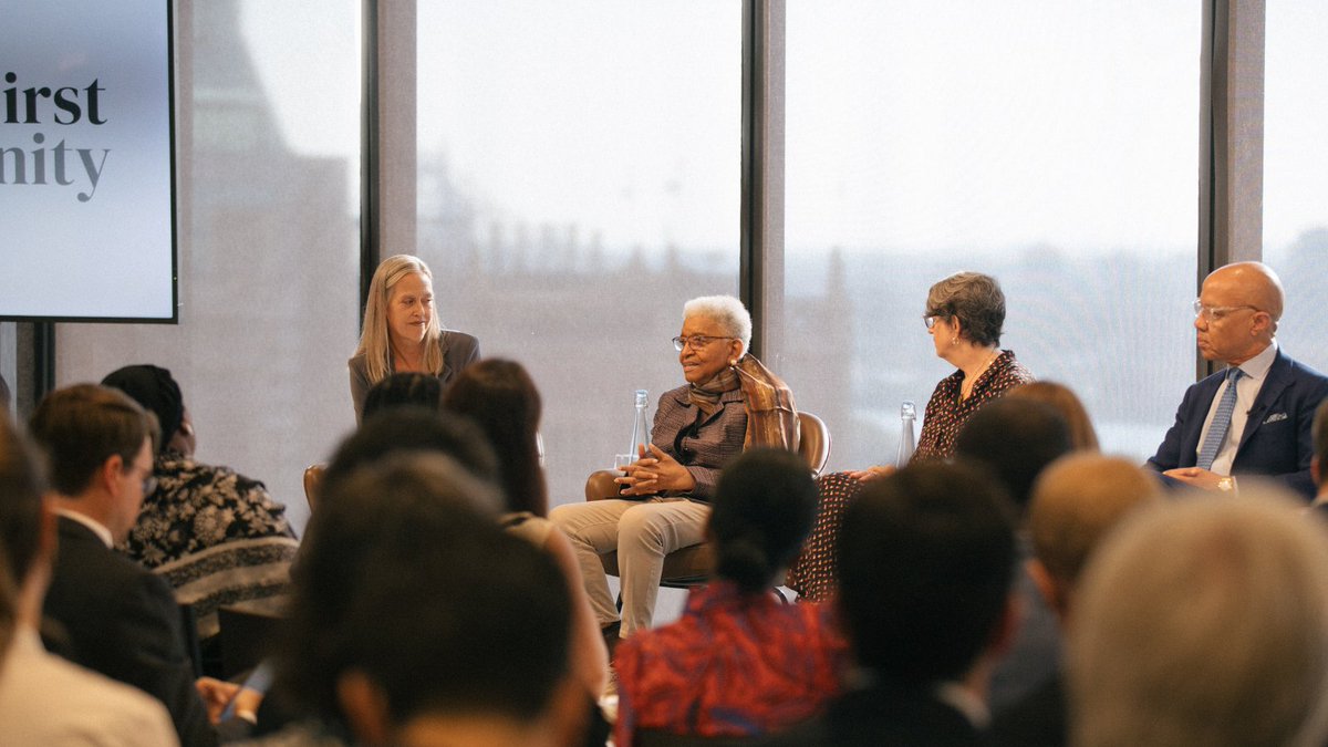 I was pleased to attend the @TeachForAll #PeopleFirstDev event at @FordFoundation yesterday. My message was simple and clear: Give women and girls the #leadership opportunities they deserve & let them take charge of building a fair and equal future.