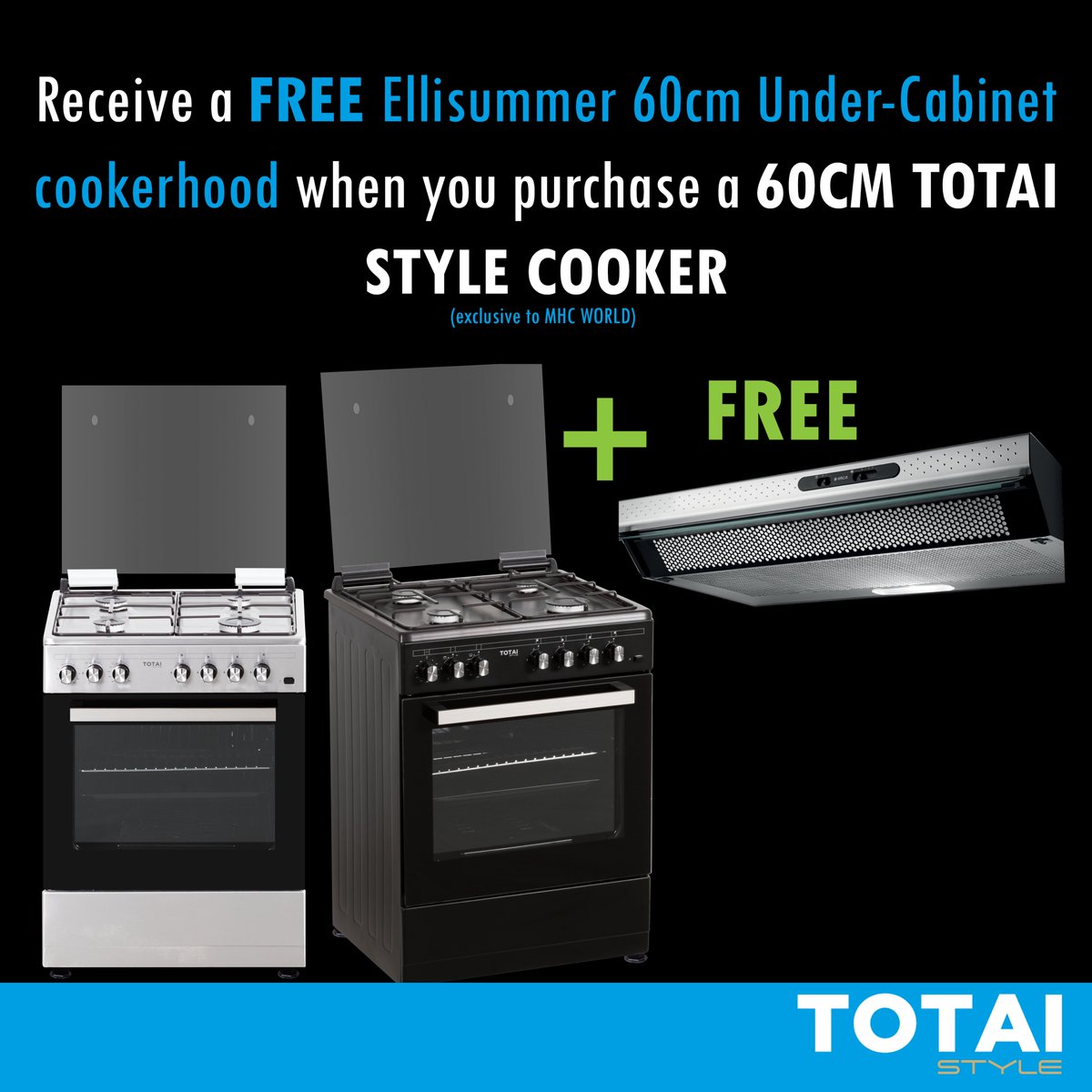 MHCworld1's tweet photo. Get your FREE cookerhood NOW by visiting our ONLINE store https://t.co/68bv0bckuY
Until stock lasts E&OE (T&Cβs apply)
12% Price Beat Policy
Free Delivery Within Gauteng
Contact Us β‘ https://t.co/EJzs1VxciW
#mhc #mhcworld #mhcworld1 #totai #totaigas #kitchen #appliances https://t.co/gL4KbKKSm6