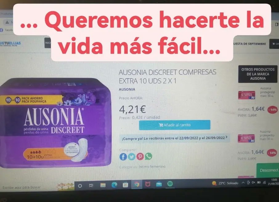 loquetuelijas's tweet photo. No nos olvidamos de nuestras promos, 2x1... En nuestra web, ofertas y descuentos permanentes de primeras marcas. https://t.co/FHu1EpO0rs te hace la vida más fácil #loquetuelijas #ausonia #PROMO #shoppingonline #Mujeres #women https://t.co/l0nvTTj9Zy