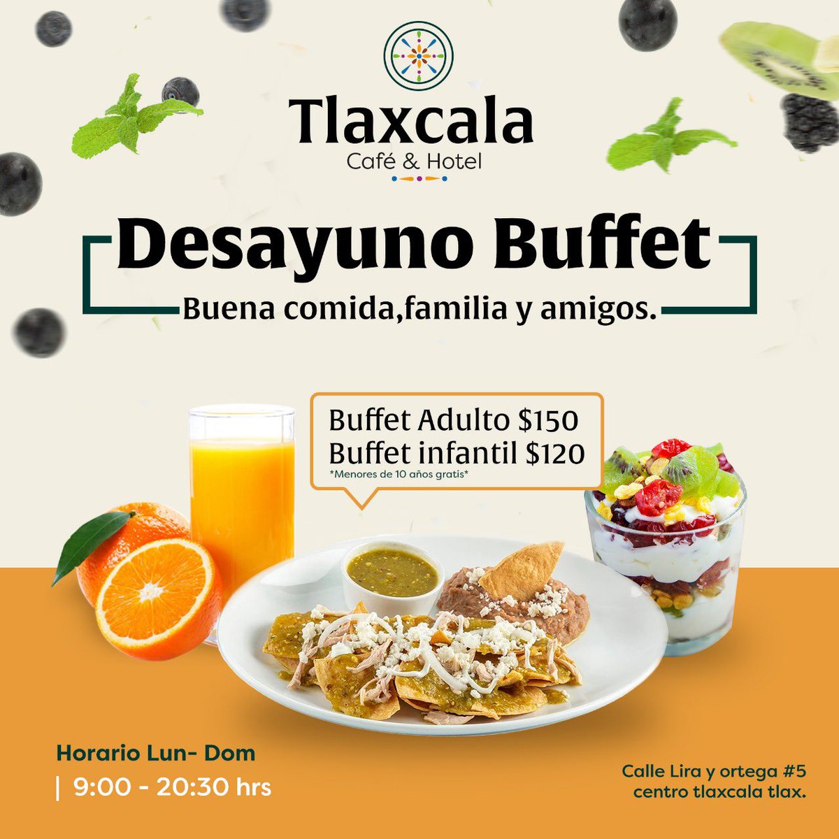 HotelTlaxcala's tweet photo. Garantizamos una experiencia que va más allá del deleite del paladar.
¡COMPRUÉBALO!
📍Calle Lira y Ortega número 5, Colonia Centro, Tlaxcala. 
✅ Estacionamiento y wifi gratuito.
#Tlaxcala #Apizaco #zacatelco #Chiautempan #Huamantla #Tlaxcalacentro https://t.co/OXr5ySQ2qf