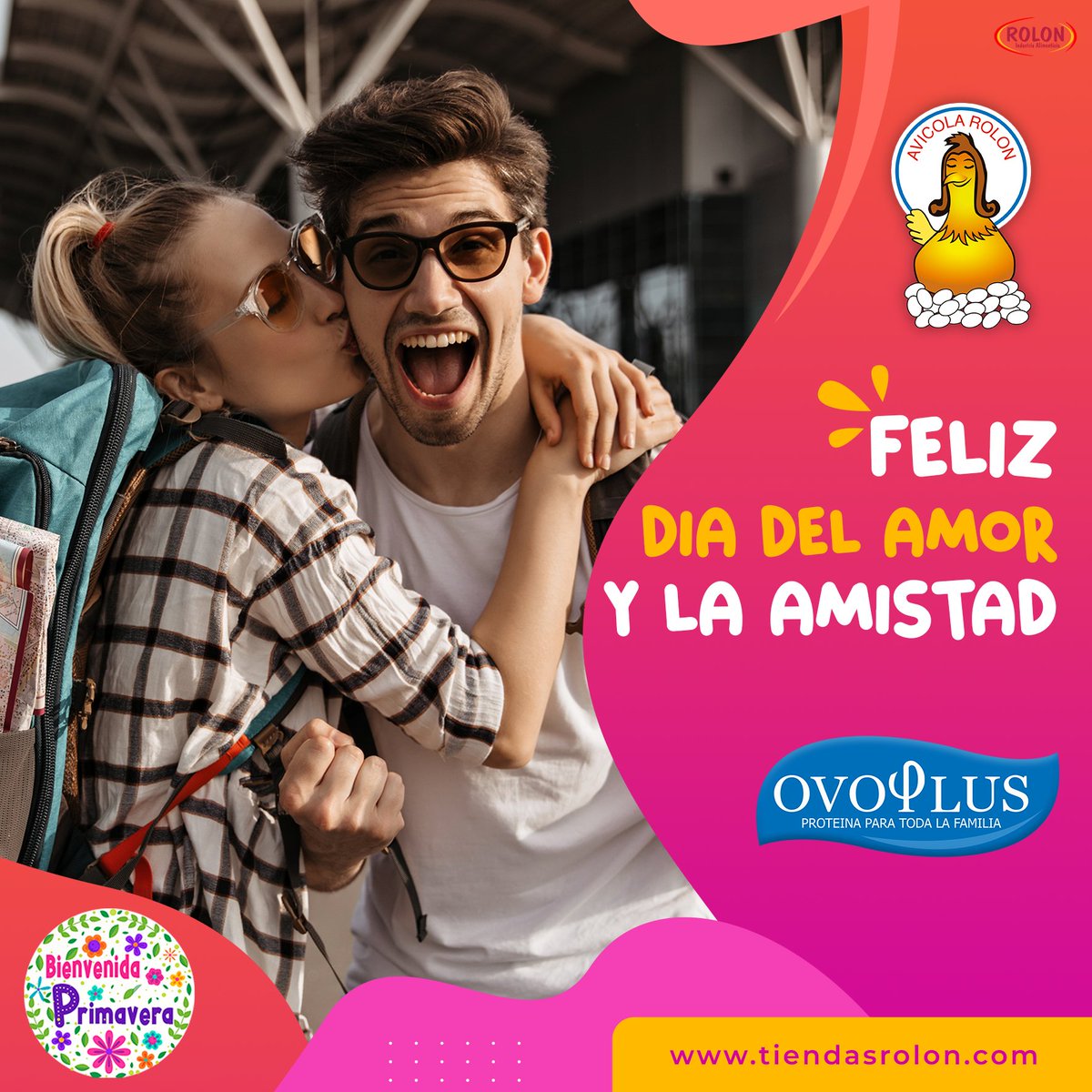 PublicidadRolon's tweet photo. Feliz Día del 𝐀𝐦𝐨𝐫 𝐲 𝐥𝐚 𝐀𝐦𝐢𝐬𝐭𝐚𝐝❗❗... Bienvenida 𝐏𝐑𝐈𝐌𝐀𝐕𝐄𝐑𝐀❗❗❗
#Rolon #Ovoplus #AvicolaRolon https://t.co/a2x0EtwYfP