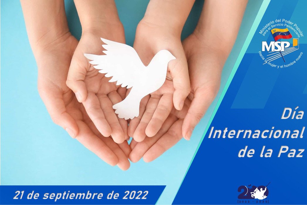 mirelct's tweet photo. En el Día Internacional de la Paz, hoy más que nunca reafirmamos, que con convicción continuamos fortaleciendo cada día los valores que nos llevan a la senda del amor. Avanzamos hacia un mundo más humano!#VenezuelaProductiva @NicolasMaduro @delcyrodriguezv https://t.co/HKnaKaz6nB