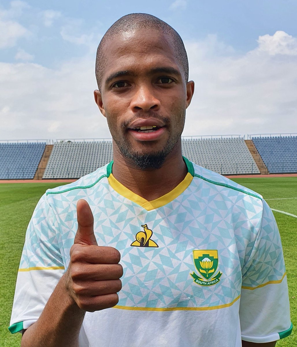 BafanaBafana's tweet photo. Warm welcome to Siyanda Msani to camp, as Terrence Mashego is released due to injury. #BafanaPride https://t.co/bO2STnVbOp