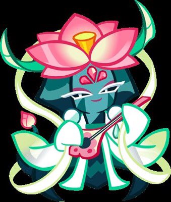 CHlNESEOTD's tweet photo. today’s chinese character of the day is lotus dragon cookie from cookie run: ovenbreak! (they/them) https://t.co/OqXUtDUdu2