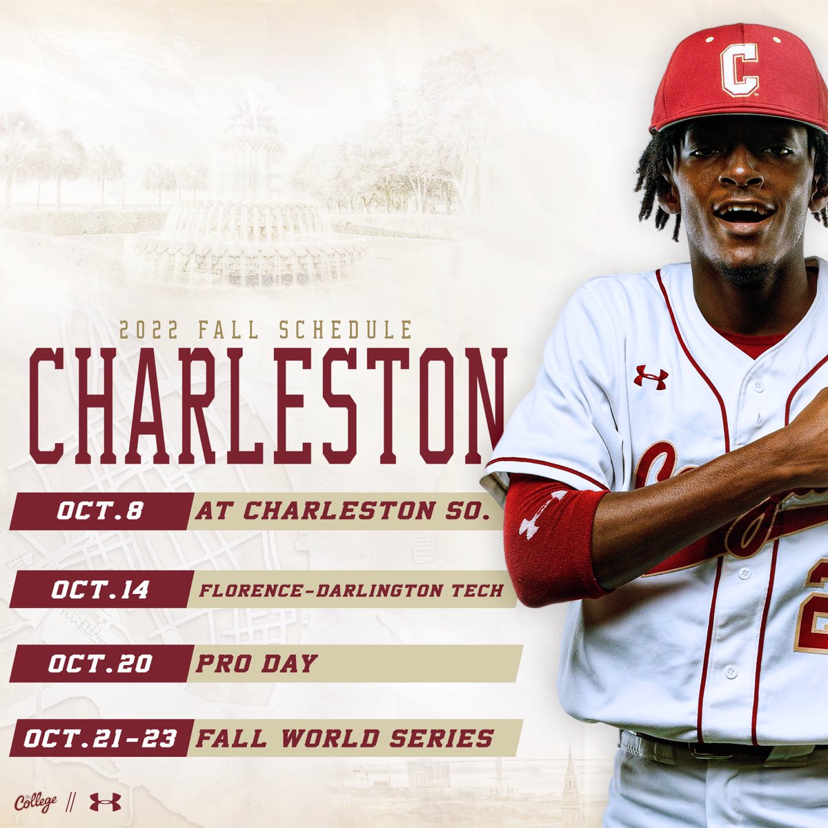 We got your fall plans ready for ya, Cougs. 😏 #TheCollege 🌴⚾️