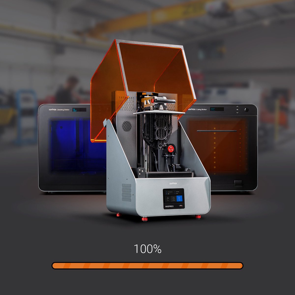 Zortrax_3D's tweet photo. Meet #ZortraxPowerfulTrio: a refined #resin3Dprinting & post-processing system! The trio consists of #zortrax #Inkspire2 UV LCD 3D printer, compatible with #henkel and #basf resins and professional post-processing devices.
Learn more! https://t.co/GbBGfZBhCi
#premiere #new https://t.co/HbrMbbzFKu