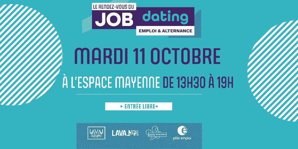 [#Event] <a href="/CoriolisService/">Coriolis Service</a>  sera présent  à la nouvelle édition JOB DATING  📅 le 11 Octobre à l'Espace Mayenne de 13h3H à 19H. Un RDV inédit sur l'emploi à ne pas manquer ! 
Venez nous rencontrez pour découvrir nos métiers 👥 et nos offres d'emploi. 🔝