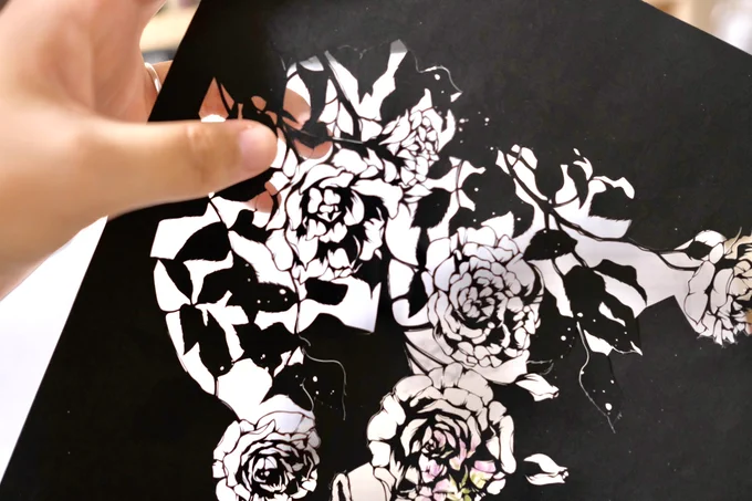 昨日の成果…!個展まであと15日となって参りました!時がたつのが早いよ〜 