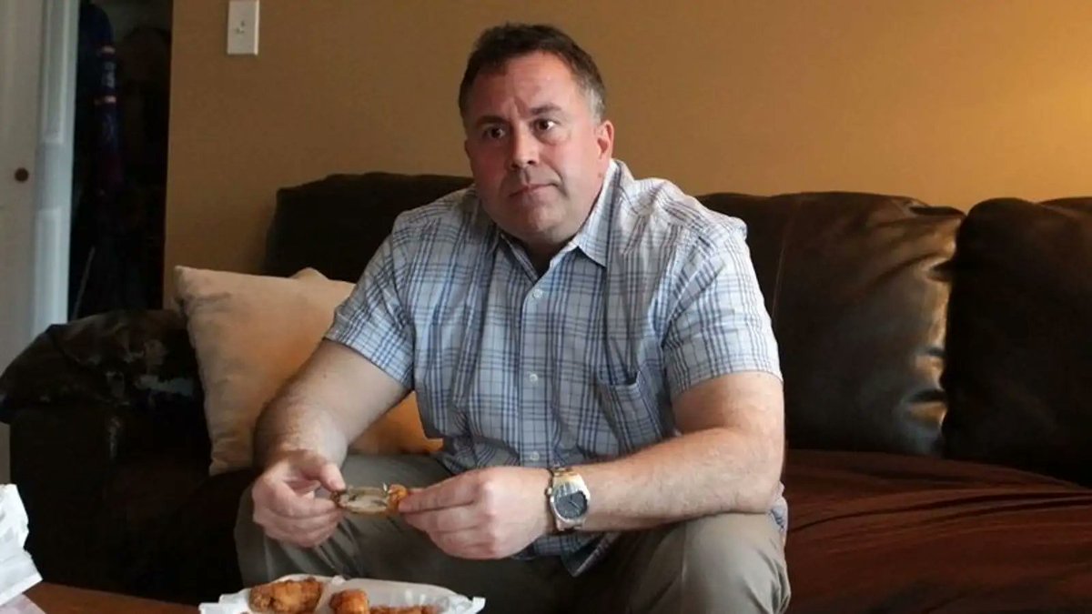 TheOnion's tweet photo. Man Terrified To Realize He Could Easily Go On Like This https://t.co/P2TvDxa7Ip https://t.co/flLXuixAEl