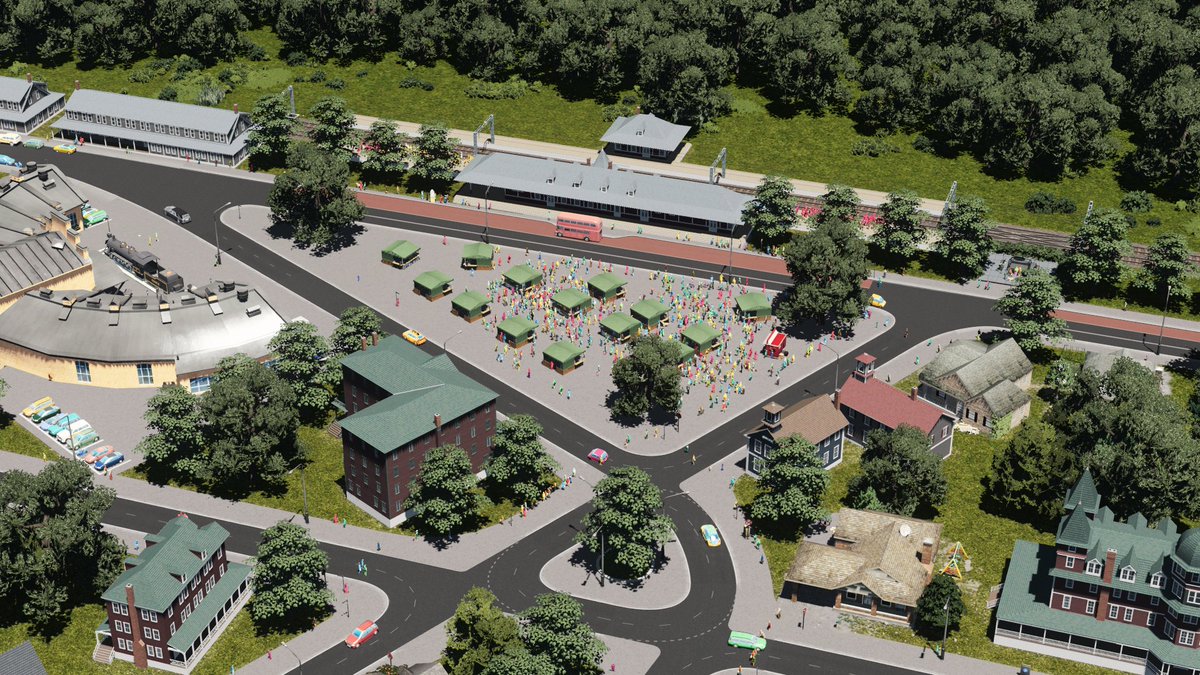 The current #CitiesSkylines video project takes a bit longer to finish, so here's a little preview :)