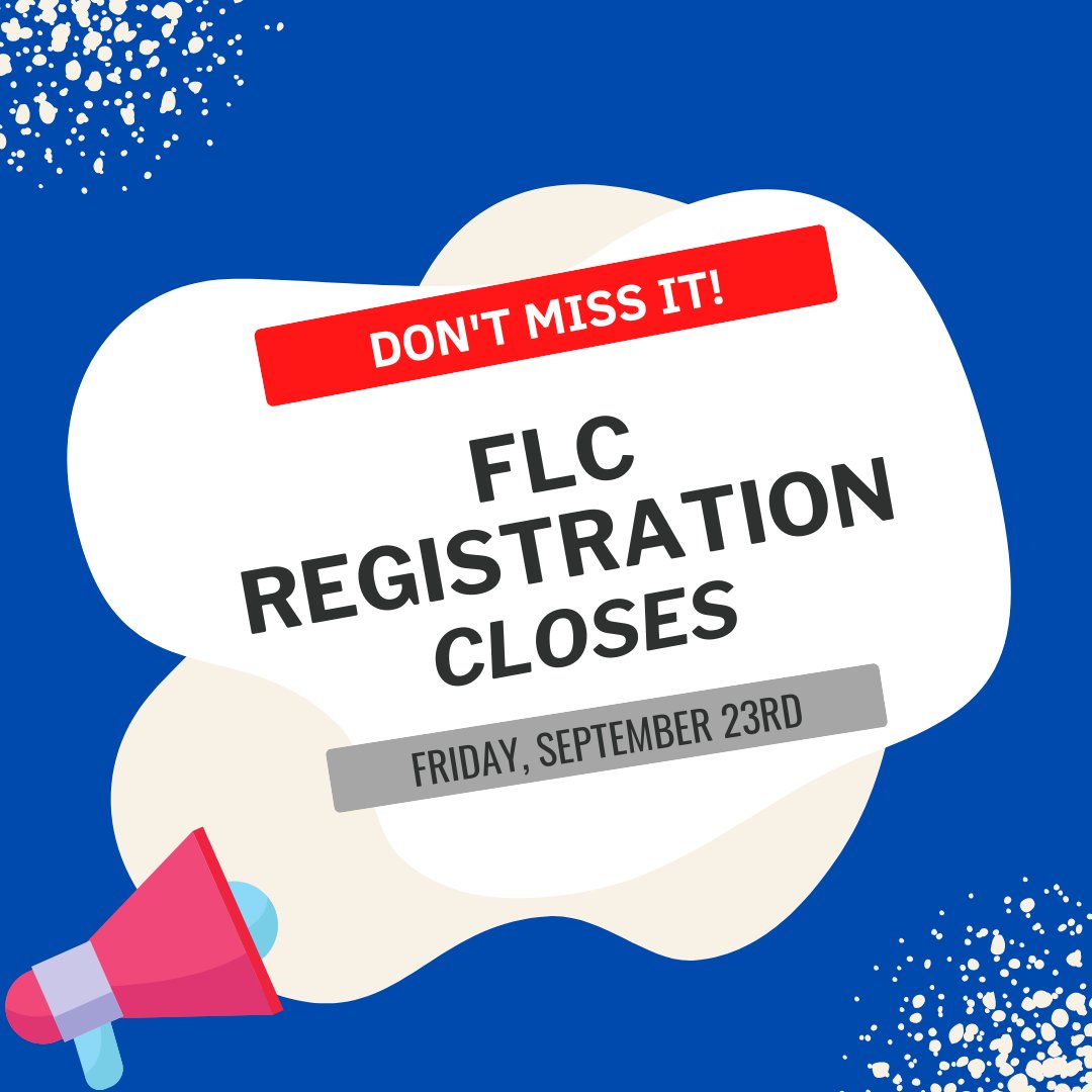 Are you registered for the Missouri TSA Fall Leadership Conference? Registration closes Friday, September 23rd at midnight. Check out motsaweb.org/conferences/fl… to find out more.