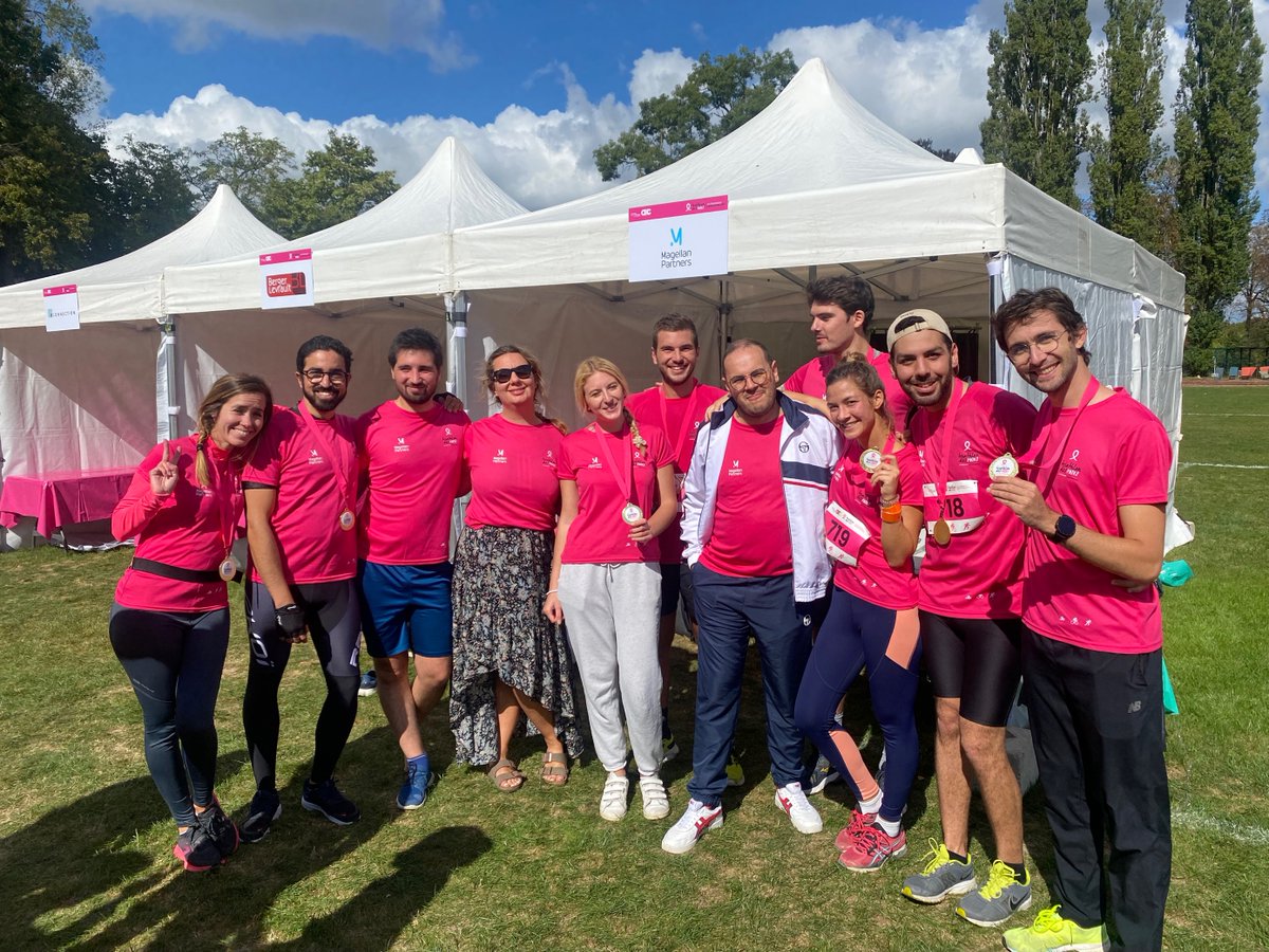 MagellanCons's tweet photo. ✨ Samedi dernier, 11 de nos collaboratrices et collaborateurs ont participé au Triathlon des Roses organisé par Fondation ARC pour la recherche sur le cancer du sein.

👏 Merci et bravo à nos équipes pour leur soutien et leur participation. https://t.co/NU2H2TYt5u