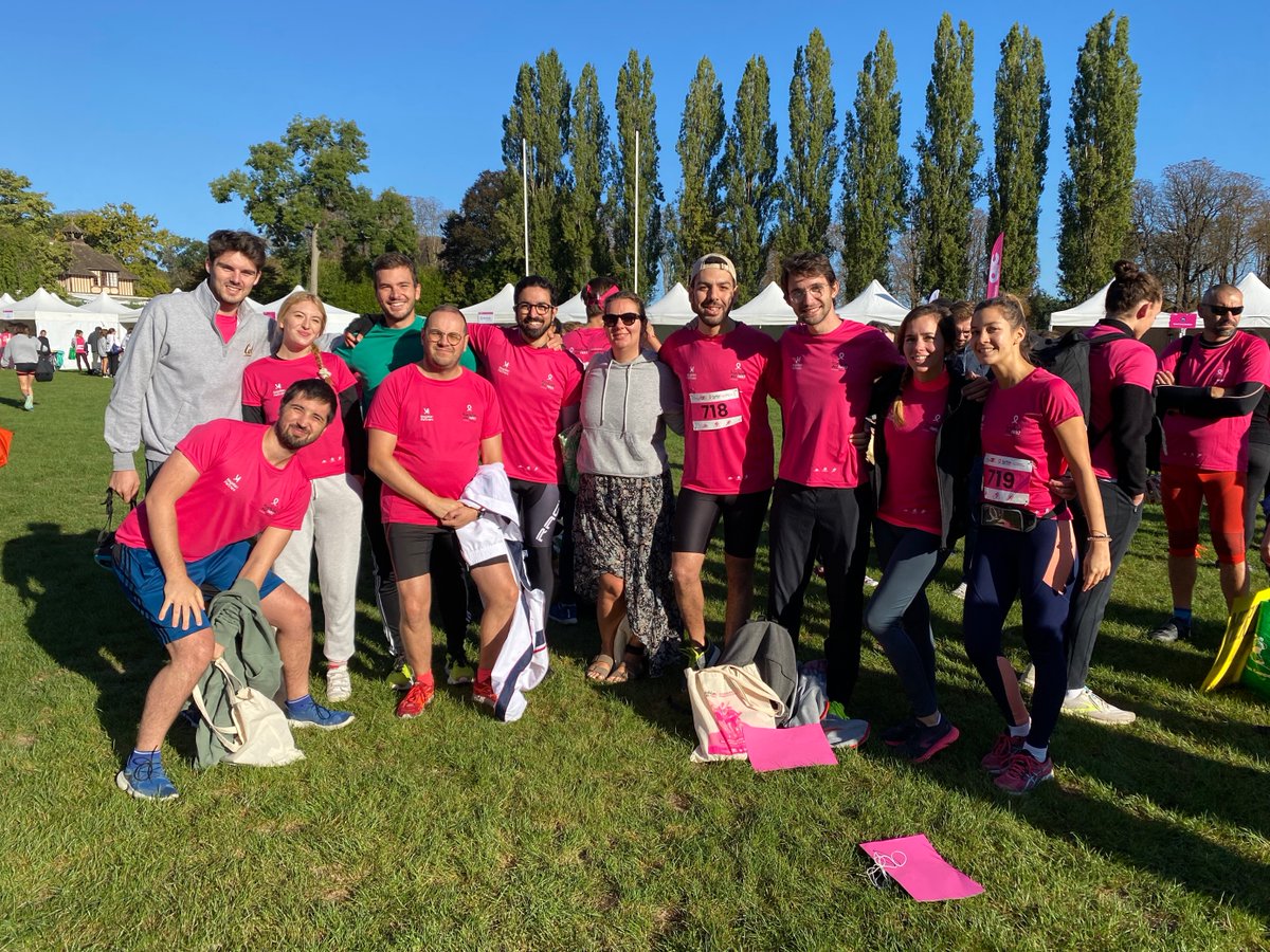 ✨ Samedi dernier, 11 de nos collaboratrices et collaborateurs ont participé au Triathlon des Roses organisé par Fondation ARC pour la recherche sur le cancer du sein.

👏 Merci et bravo à nos équipes pour leur soutien et leur participation.