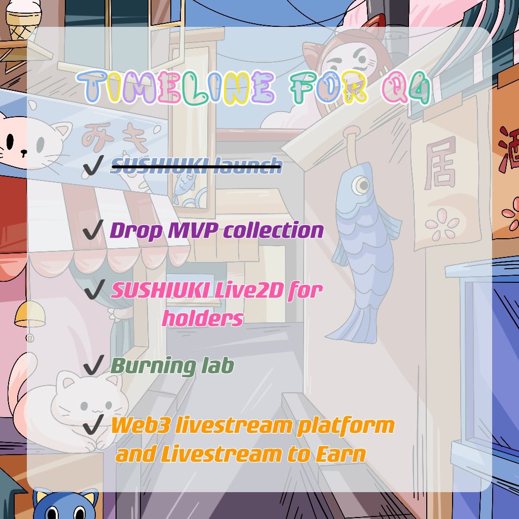 Sushi Cats Fam tweet media