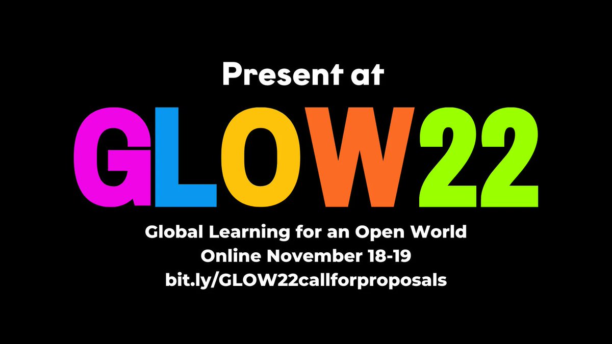 elemenous's tweet image. Today's the day to submit a proposal for the virtual Global Learning for an Open World conference. Share your education innovations with the world!  buff.ly/3JfbR8P #ASCDL2L #eTwinning #ExchangeOurWorld #GoogleEdu #MIEchat #AppleEDUChat #ExchangeOurWorld #onlinePD