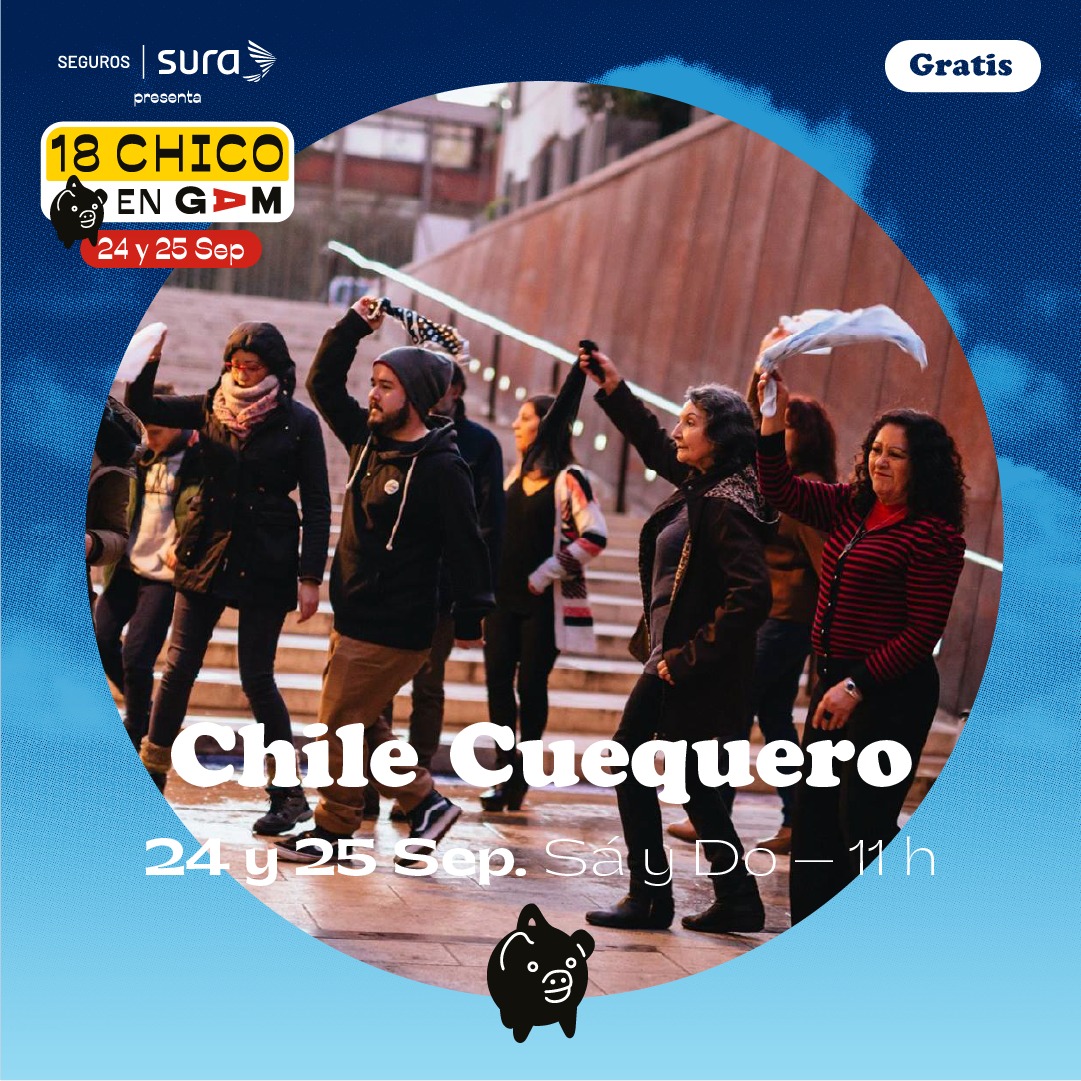 ChileCuequero's tweet photo. Si le faltó bailar Cuecas, nos podemos ver este fin de semana en @centroGAM 
NOs vemos en clases este sábado y domingo desde las 11 Hrs. https://t.co/Txyk56OGU5
