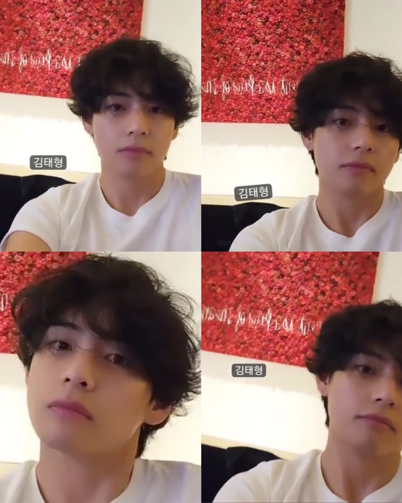 tetaeverse's tweet photo. Taehyung my fluffy love ♡ https://t.co/F0hmcNwCcn