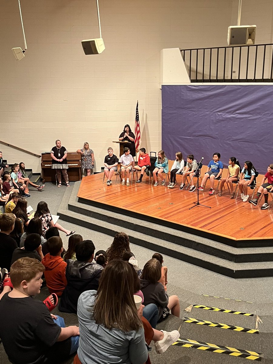 SarahCallBCPS's tweet image. Exciting morning as our fourth and fifth graders compete at our school spelling bee! So proud of our young scholars! #ignitelearningbcps #allinbcps @JessicaLGravel