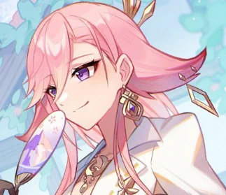 so miko has human ears after all. SHE HAS 4 EARS?? makes sense with  how kitsune guuji's earrings were placed. 
