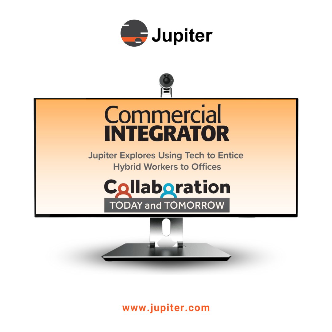 "It’s important to give people the tools that make them feel like the effort of coming into the office is adding to their productivity." ~ from Justin Shong at Jupiter. Learn how Jupiter can entice employees back to the office.
bit.ly/3QX9MAF
