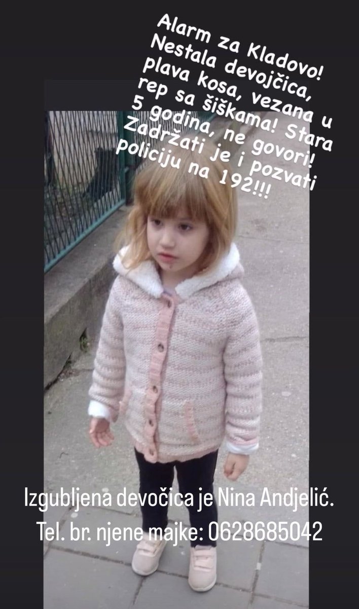 🆘 KLADOVO 🆘📌
RT 🙏