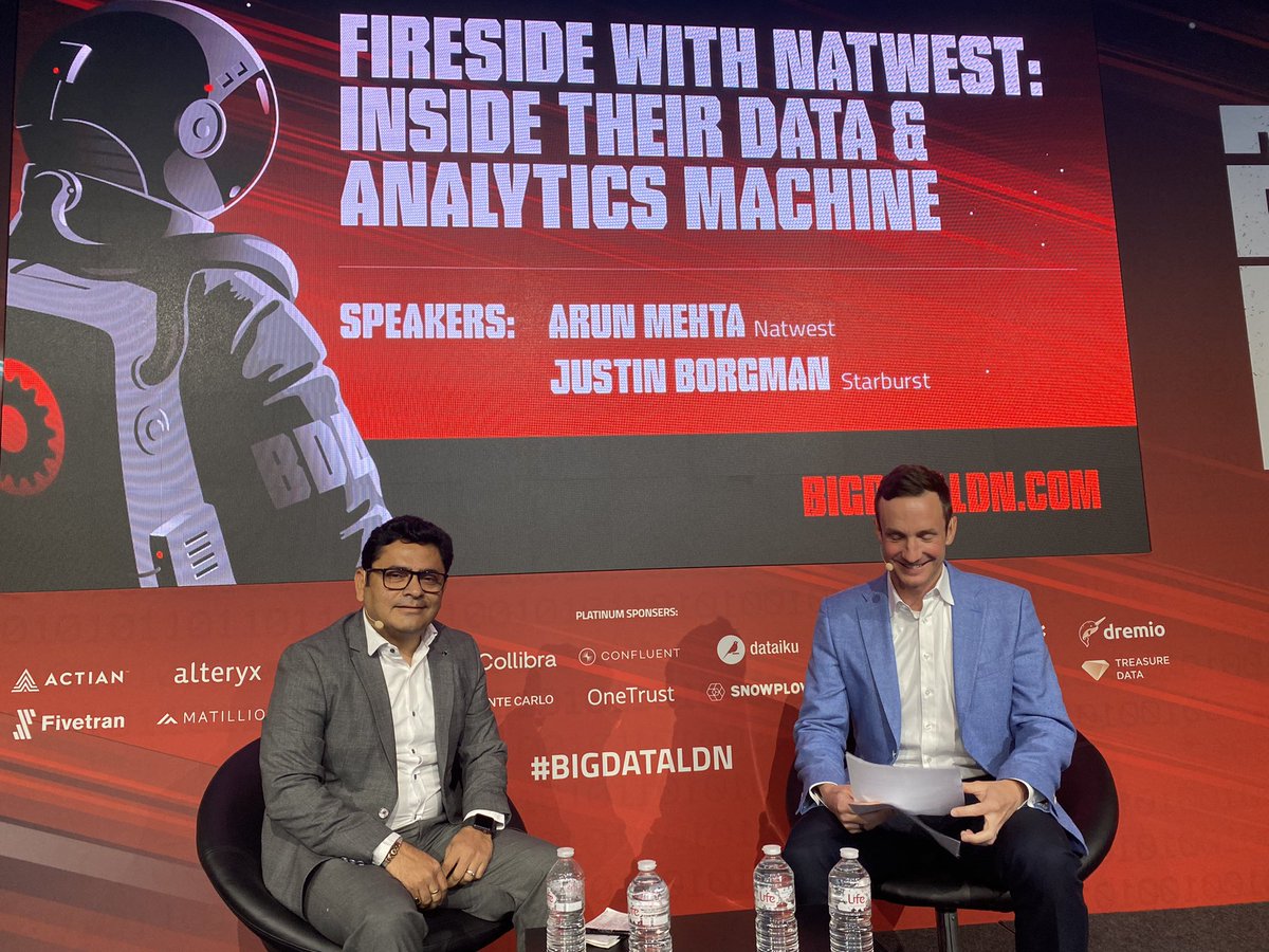 Twitter is asking me to post about what’s happening. What’s happening is #datamesh - amazing panel at <a href="/bigdatalondon/">BDL Meetup Group</a>  where @JulesMarshall11 from <a href="/BBC/">BBC</a> said it best, “Data Mesh sparked the innovation.” Thanks to the queen 👸 <a href="/zhamakd/">Zhamak Dehghani</a>