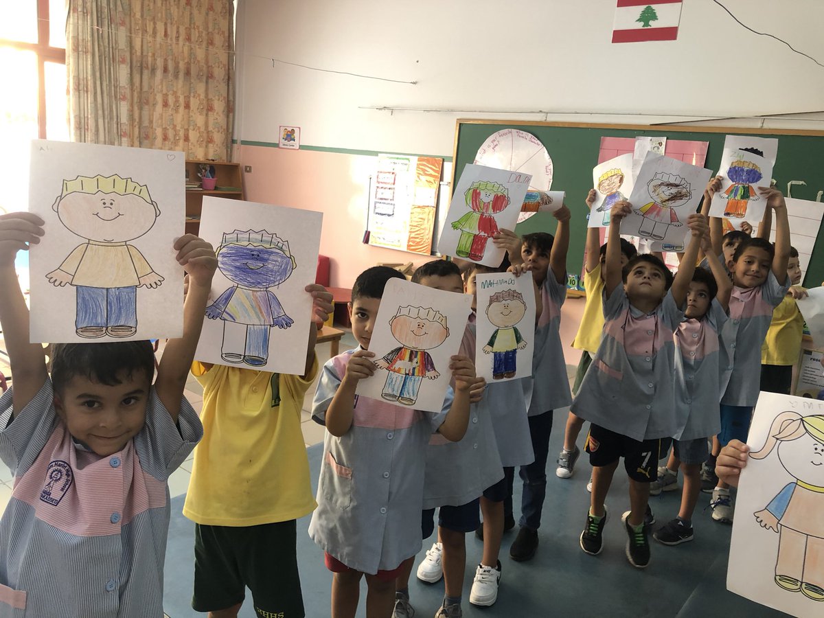 Coloring pictures of 👦🏼 boys and girls 👧🏼 then creating a human graph to learn about our gender &amp; to count how many girls 👧🏼 and how many boys there are in our class #KG3C #Excitement #enthusiasm <a href="/tbaassiri/">Tharwat Baassiri</a> <a href="/Hhhsinfo/">Houssam Hariri HS</a> 
<a href="/TawilNoor/">Noor Taweel</a> <a href="/sashgh/">Sasha Ghosn</a>