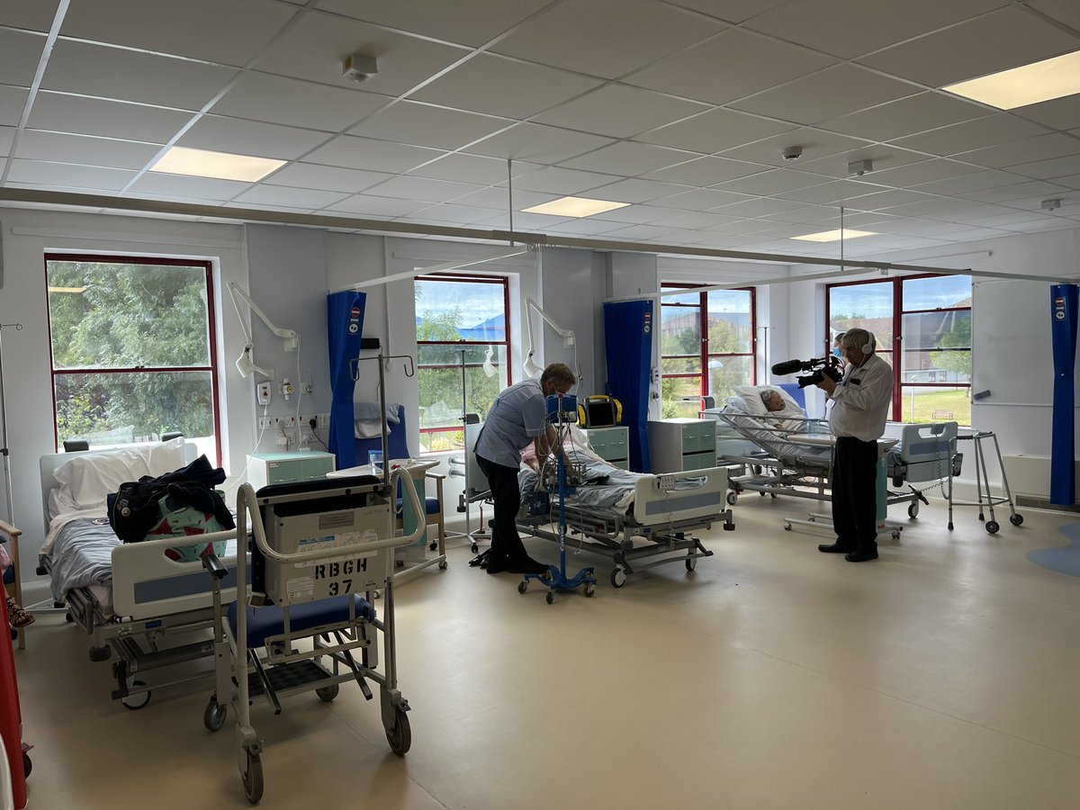 We enjoyed using our fantastic new simulation ward as a film set. The video will be showed at the UHD LERN Conference in November. #teamuhd #simwessex #simsouthwest