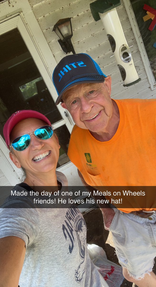 Smiles are contagious...gifting works both ways....  I’m a <a href="/_MealsOnWheels/">Meals on Wheels</a> volunteer and Mr. Arnold needed a new STIHL hat. You can't believe how excited he was.  Thanks Gano's Power Equipment, Colchester, CT &amp; <a href="/STIHLUSA/">STIHL USA</a>’s <a href="/RichFiengo/">Rich Fiengo</a> for helping put a smile on his face!