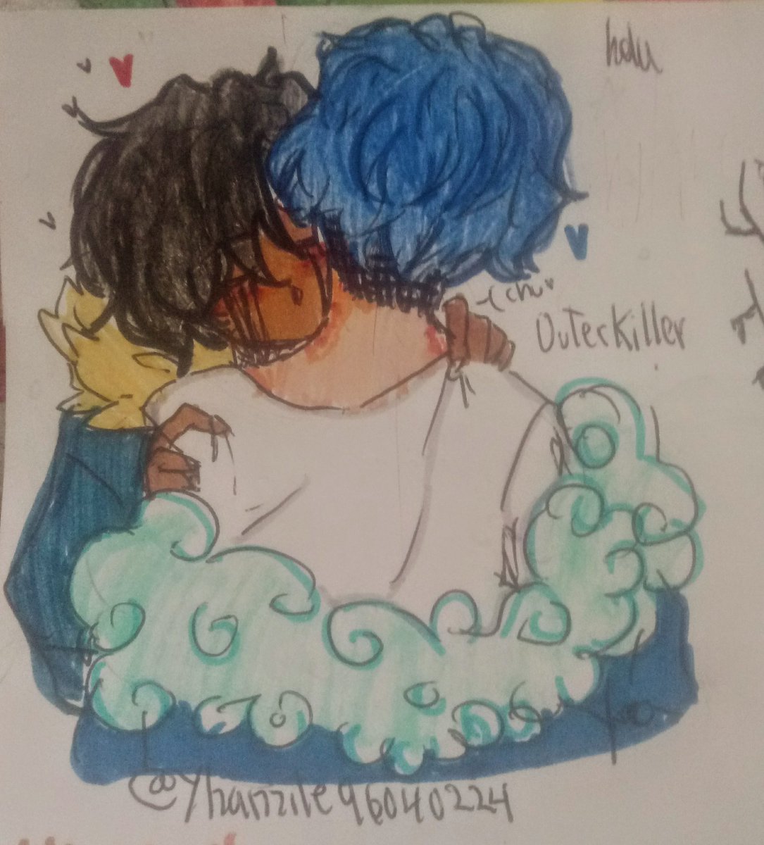 Leon_de_Luna's tweet image. Lo quise pintar y aquí está ⊂⁠(⁠・⁠▽⁠・⁠⊂⁠)

#outerkiller #outersans #killersans #undertaleAU