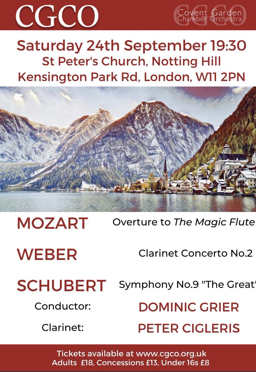 Cigleris's tweet photo. Three days left until I dust of Weberโs 2nd Concerto with the @CGCOrchestra and Dominic Grier #soloist #chamberorchestra #concerto #weber #clarinet #lotsofnotes https://t.co/BpgL2y0fOA