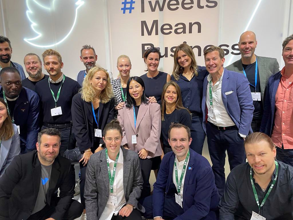 #DMEXCO22 crew 💙 (meet us as the #ConversationCube)