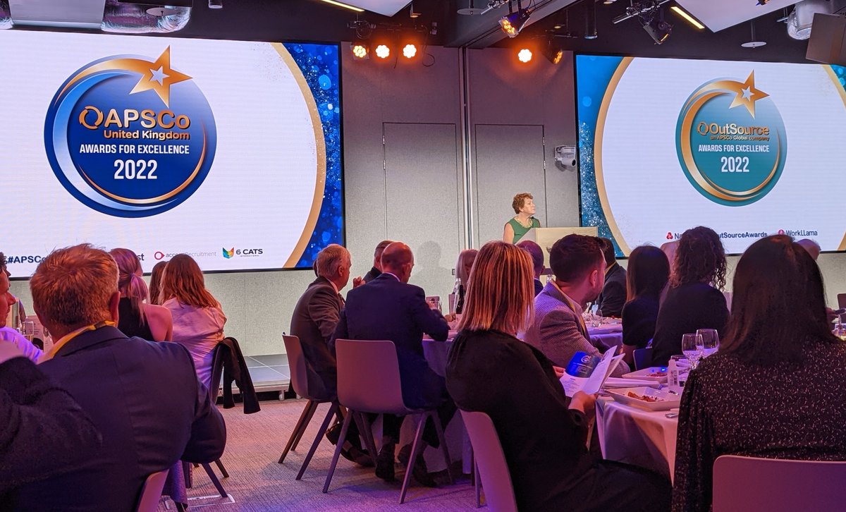 APSCo_org's tweet photo. Congratulations to all the winners and finalists of the 2022 APSCo UK and @APSCo_Outsource Awards for Excellence!
Read our press release with the full award categories breakdown and list of winners here: https://t.co/e9JoB7uUsW
#APSCoAwards #OutSourceAwards #RecruitmentNews https://t.co/StNOLhFyvM