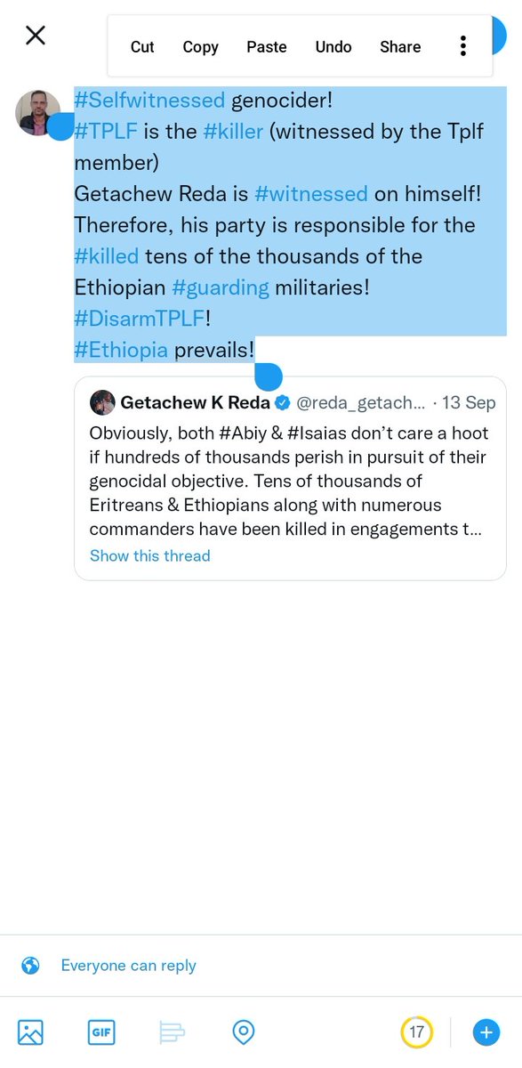 Adamu17454372's tweet photo. Geetaachoo Raddaa humna waraanaa biyya eegu ajjeesnee finneerra isa inni jechaa ture #ragaa ofitti bahaa jiraachuu kanan ittiin mormaa turee fi har'a of oolchuuf kan inni dubbatee dha.#Billaa diinni qopheesse #beekumsa xiqqoo qabnuun akkuma ofiif ittiin qalamu ni goona. https://t.co/UjR8xqcms2