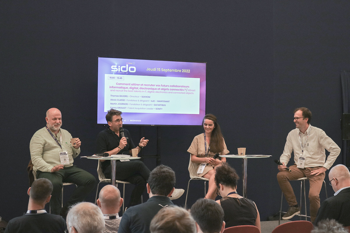 Actuellement, trouver des candidats dans les secteurs #technologiques reste toujours très compliqué. C'était le sujet de la conférence faîte au <a href="/SIDOevent/">SIDO Lyon - IoT, AI, ROBOTICS & XR EVENT</a>. 

Pour tout savoir sur le secteur et les avantages des freelances face à la pénurie, cliquez-ici : lnkd.in/es4pn6Hw