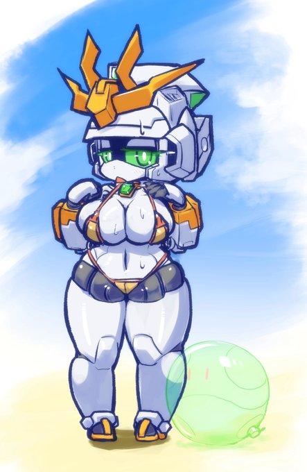 #夏が終わりそうだし今年描いた水着絵を貼ろう 