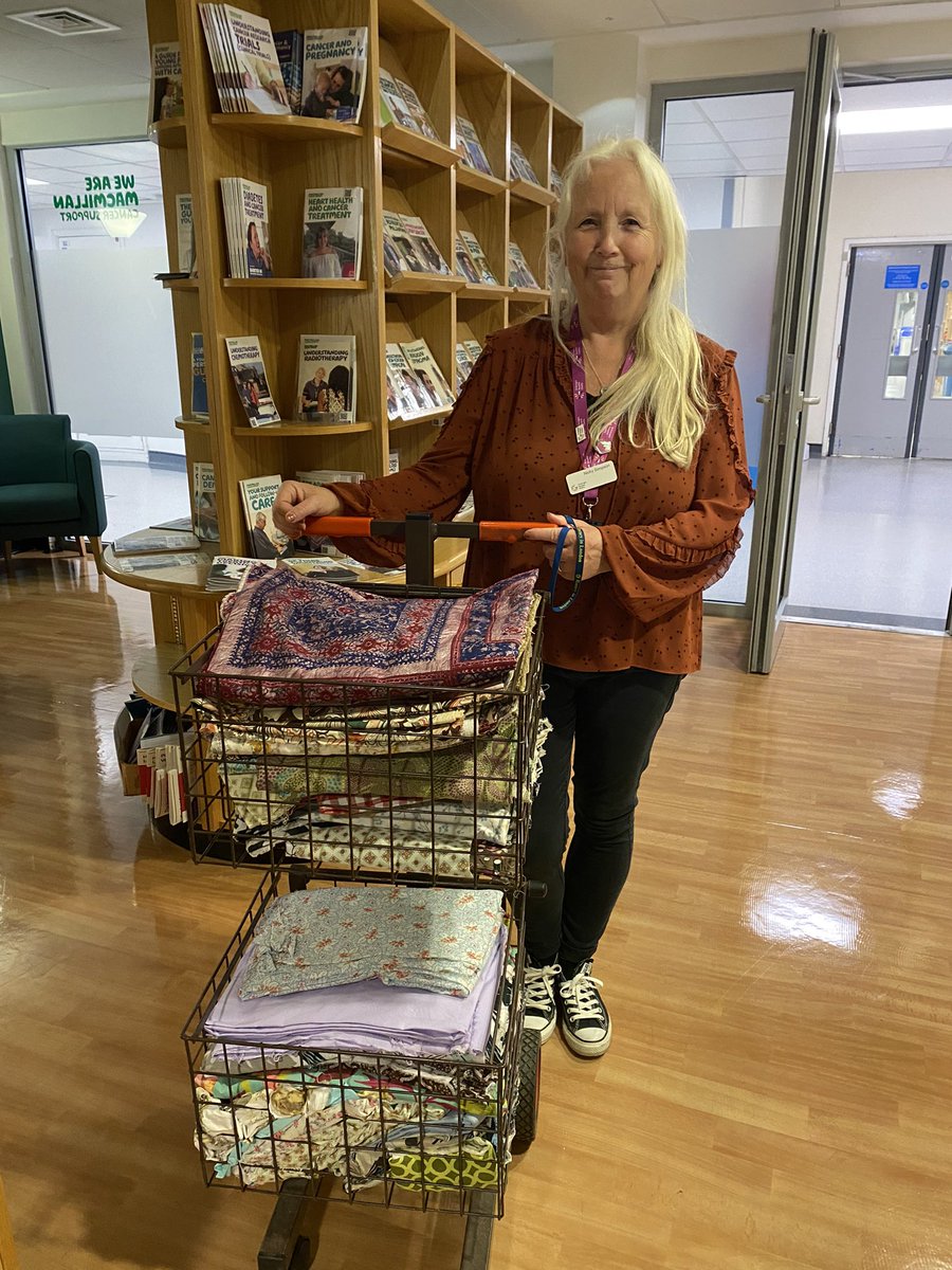 Wow look at this !! Amazing donation of beautifull fabrics for our #StGeorgesSewingBeesNetwork  from #Nicky @GivingtoGeorges volunteer.. #LittleThingMakingaDifference