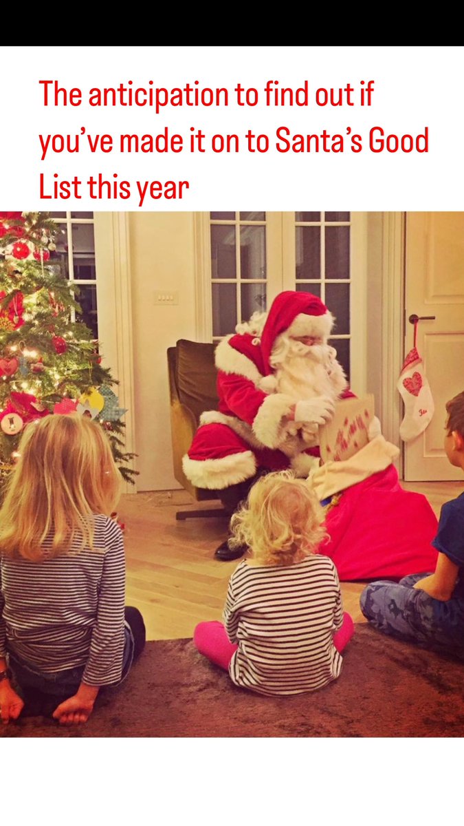 Now booking home visits from Santa - it’s so so magical #Christmas