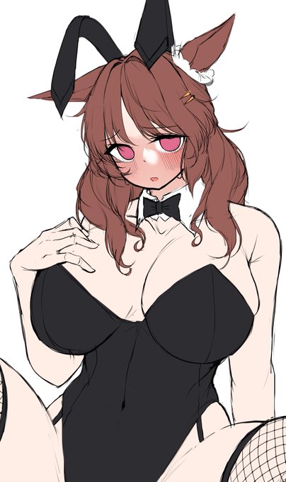 バニーなライトハローさんのラフです 