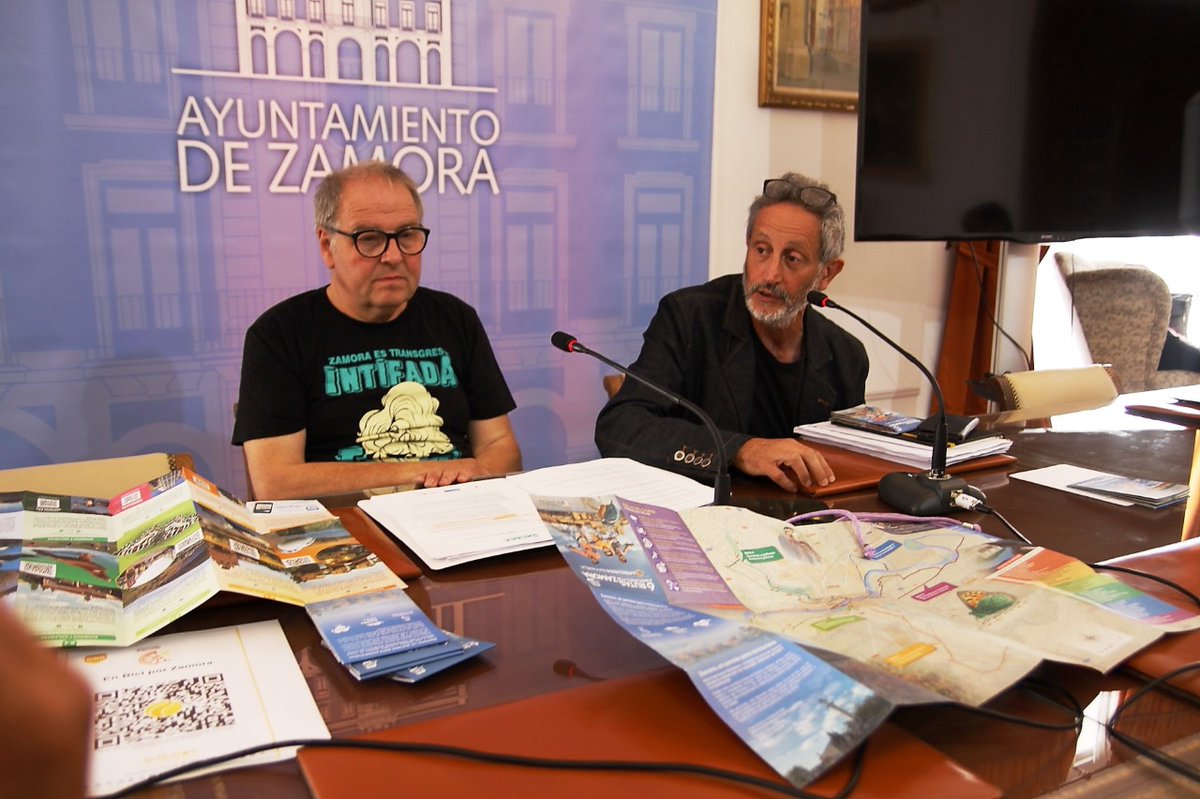 El Ayuntamiento propone seis rutas ciclistas para efectuar en familia por Zamora y los alrededores.

La Concejalía de Turismo participará este fin de semana en la feria Naturcyl con nuevas propuesta de turismo de naturaleza.

zamora.es/noticia.aspx?i…