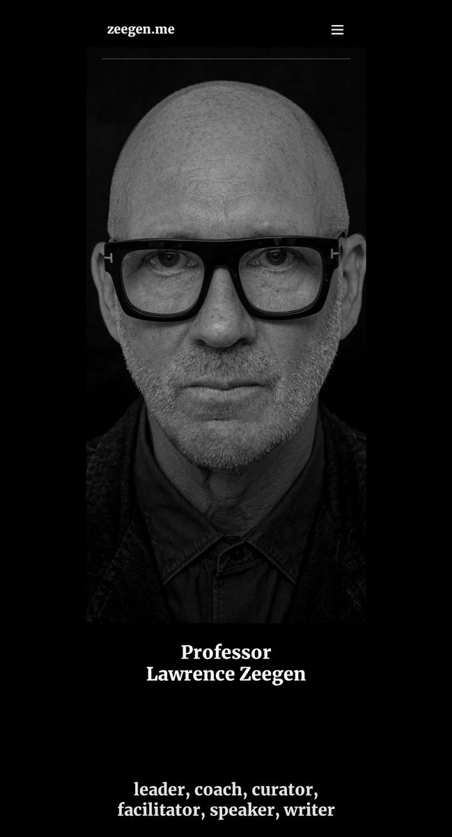 lawrencezeegen's tweet photo. leader, coach, curator, facilitator, speaker, writer…

after 30+ years across HE and creative industries I’m going solo…

find out more: https://t.co/ZWTXfIdlsV https://t.co/ENSMicZ7eg