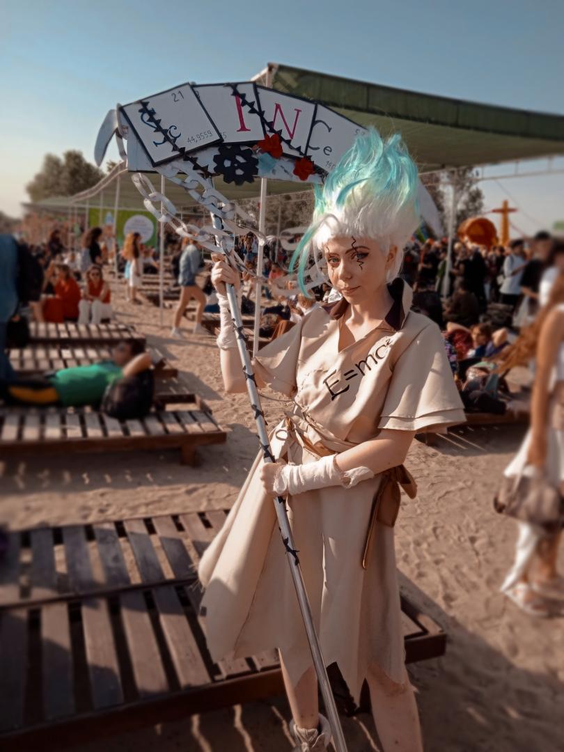 shinaga_va's tweet photo. ScINCe
#DrSTONE #cosplay #senkucosplay #докторстоун #senku https://t.co/vJYbVAOzV1