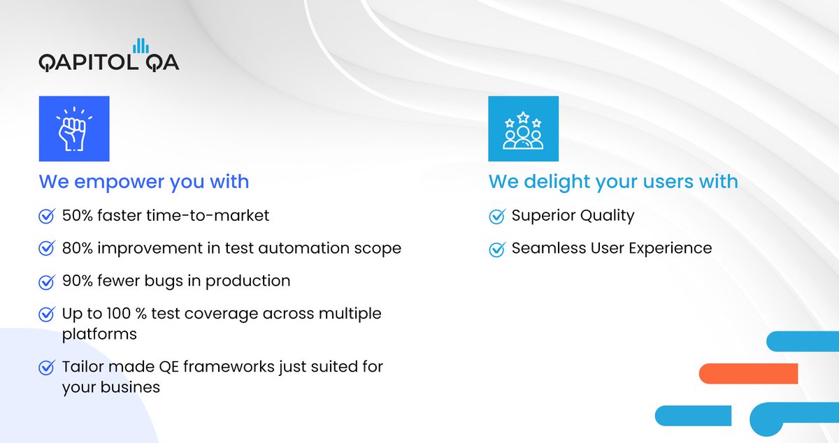 qapitol's tweet photo. This is one question that we are asked so often!!!!
.
.
.
Why do Unicorns trust Qapitol QA as their QE partner?

#Unicornbusiness #qualityengineering #QE  #qualitypartner #business #scalability https://t.co/U5CPckLEhA