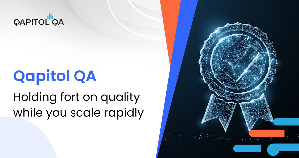 qapitol's tweet photo. This is one question that we are asked so often!!!!
.
.
.
Why do Unicorns trust Qapitol QA as their QE partner?

#Unicornbusiness #qualityengineering #QE  #qualitypartner #business #scalability https://t.co/U5CPckLEhA