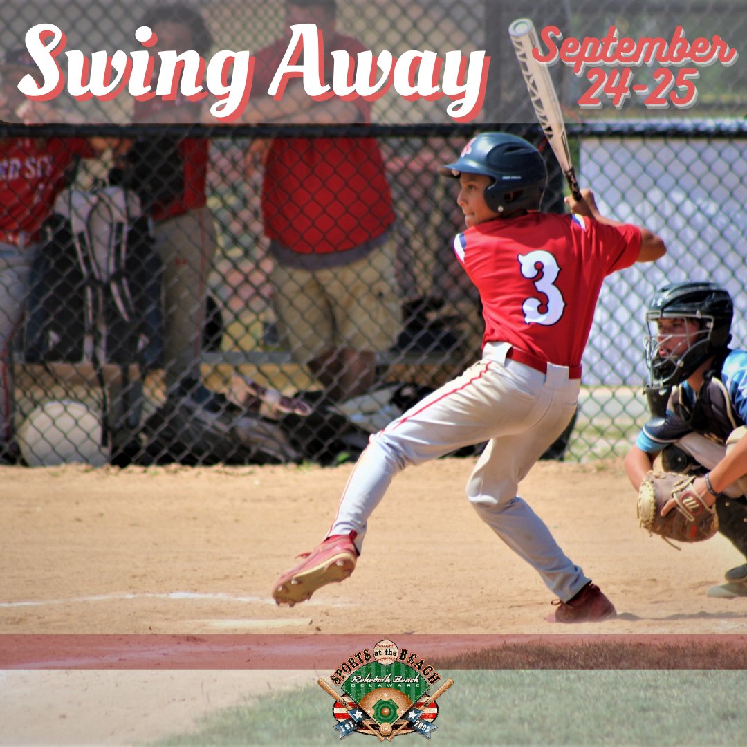 Swing Away is this upcoming weekend!.
Don't worry there is still time to sign up for our October Fall Ball Tournaments!!!
#FallBall #SATB #BaseballTournaments #Ballislife #Baseball #BaseballLife
conta.cc/3dziAij