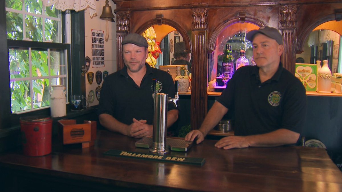 wbz's tweet photo. Reading brothers bringing traditional Irish pub experience right to your front door (via @LevanReid) https://t.co/X7ojt296in https://t.co/VM6AVA7jly