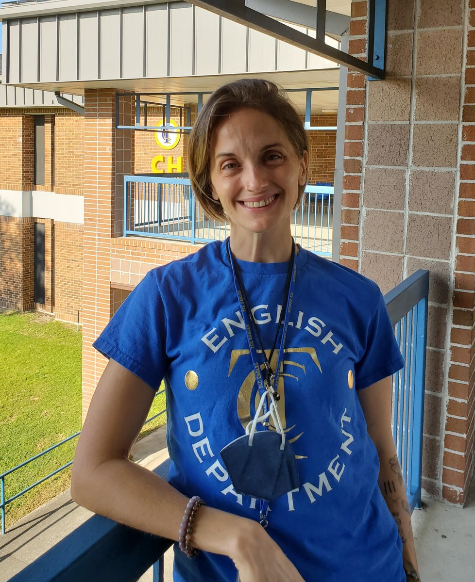 UWF_English's tweet photo. Congrats to 2021 UWF English MA program graduate Amanda Wallace on her new faculty position in the English Department of Tallahassee Community College! Amanda worked for Dr. Garrett as well as UWF's High Impact Practices program, gaining the experience she needed for success! https://t.co/LmgWdaIuJE