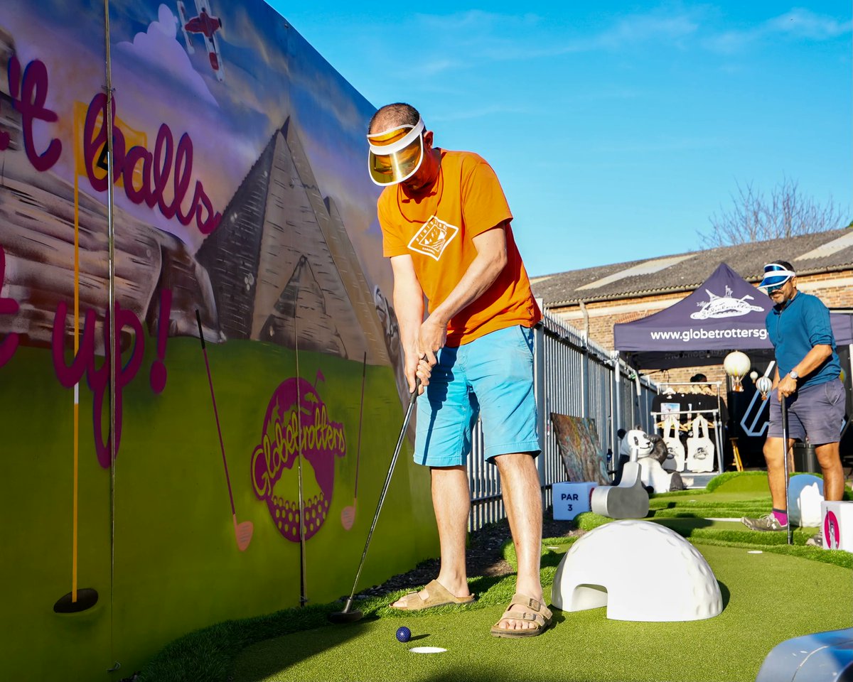 Globetrotters Golf tweet media