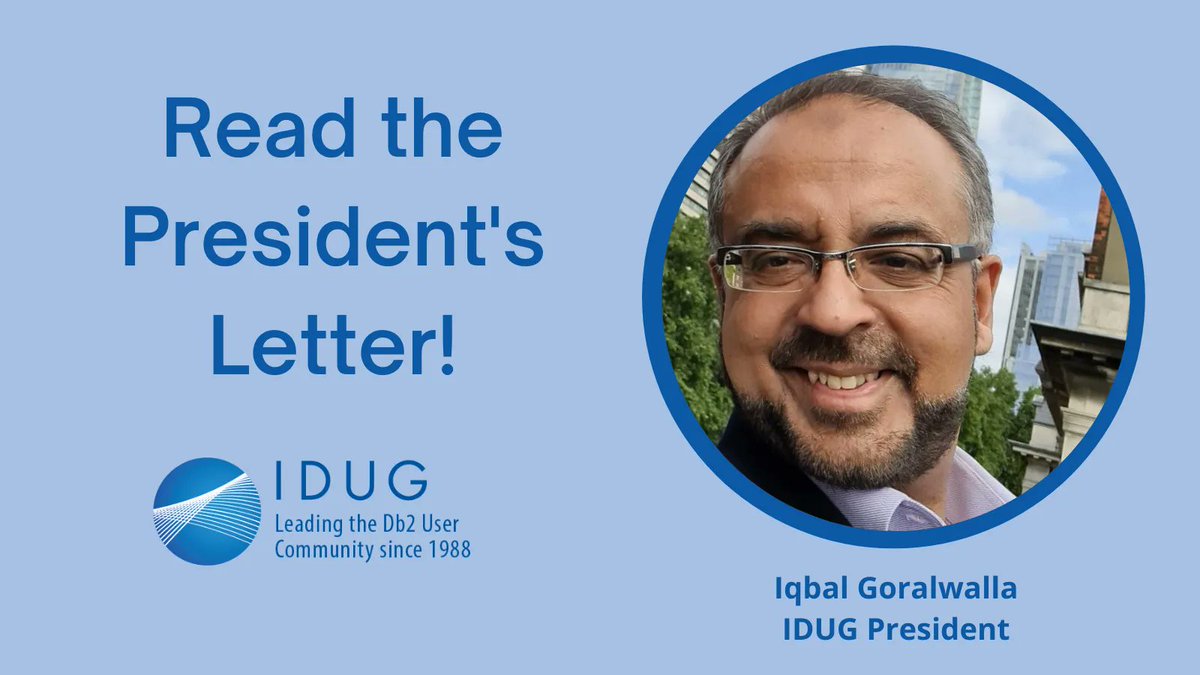 IDUG - The International Db2 Users Group tweet media